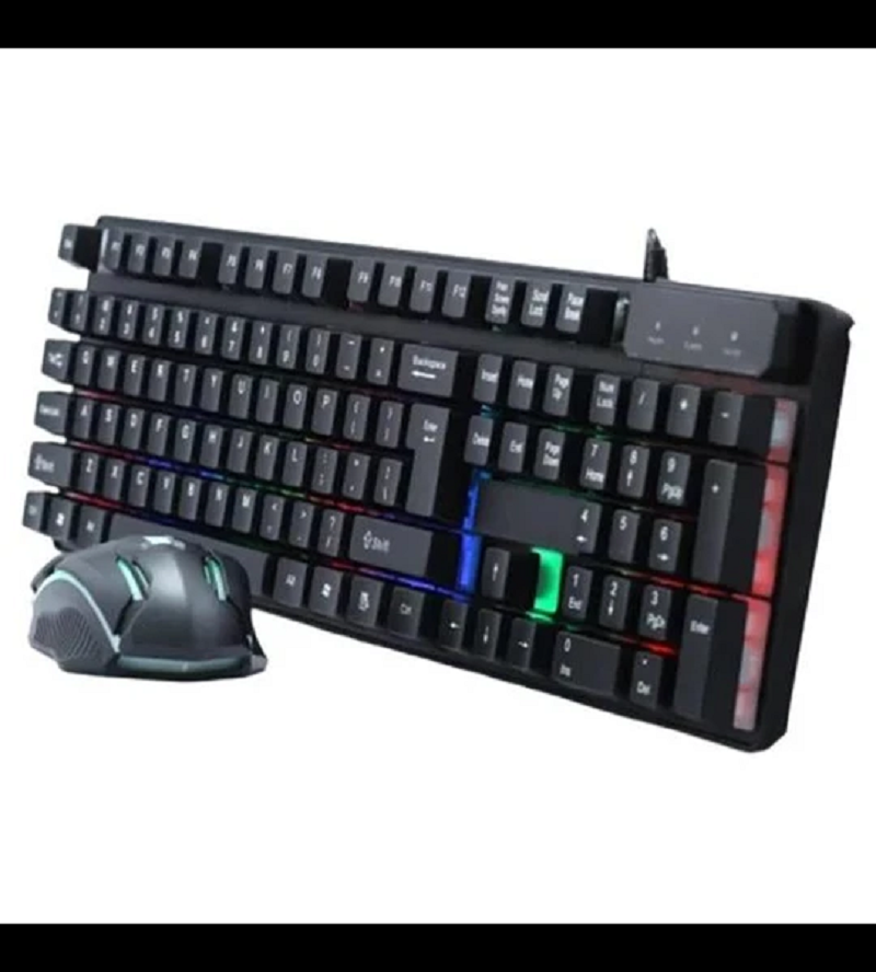 Combo Teclado + Mouse Alambrico Cmk-188